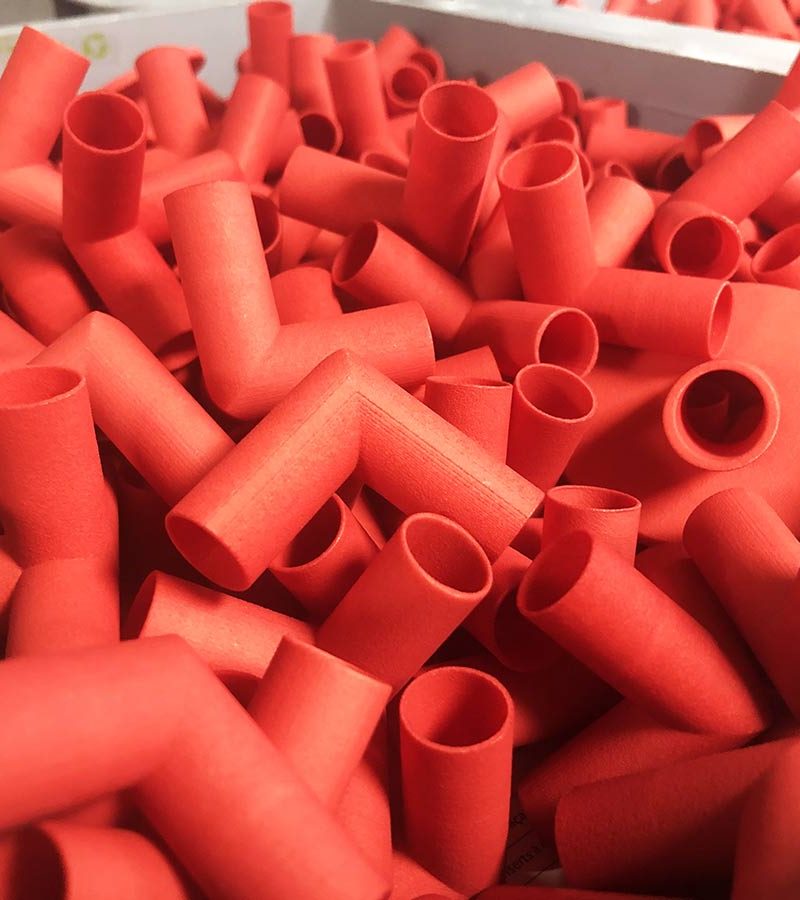 production de pièces en série par fabrication additive